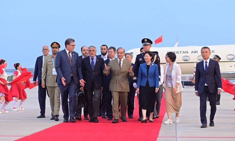 PM Shehbaz Arrives in China for SCO Summit