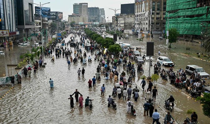 Karachi Declares Emergency After Flash Floods Kill Seven Karachi monsoon rains 2025