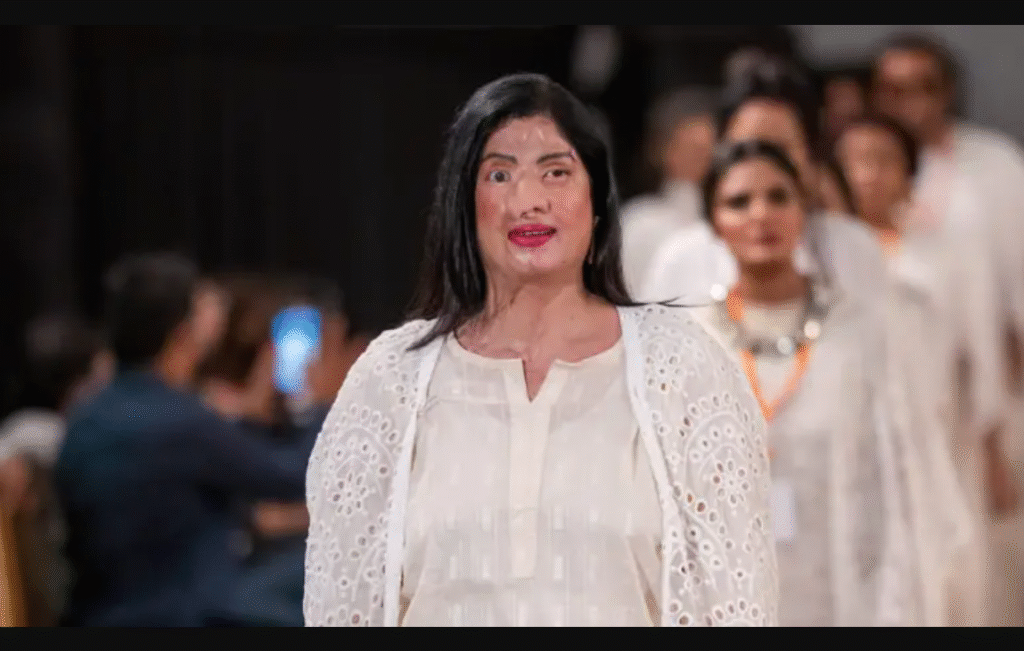 Acid Burn Survivors Shine on Karachi Runway in Inspiring Fashion Showcase Acid burn survivors fashion Karachi