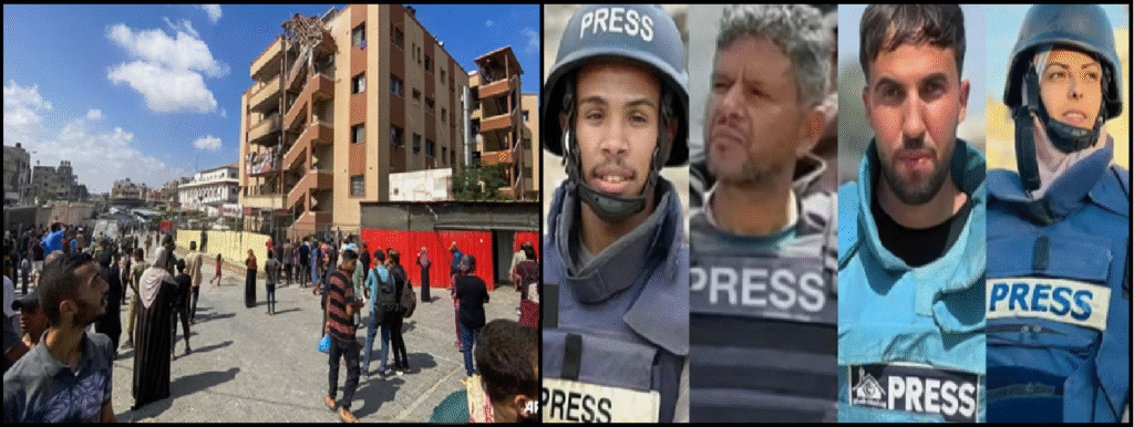 Israeli Airstrike on Gaza’s Nasser Hospital Kills 15, Including Four Journalists Israeli strike on Nasser Hospital