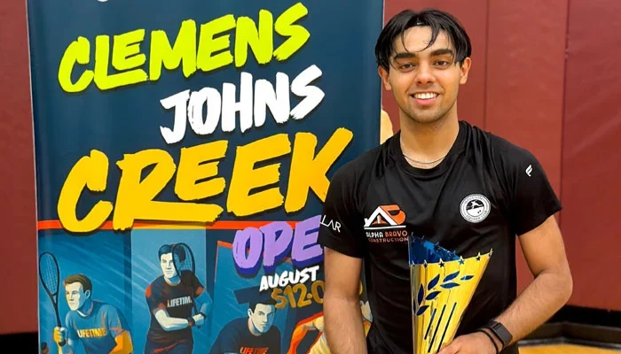 Ashab Irfan Wins Johns Creek Open to Secure Third PSA Title of the Year for Pakistan