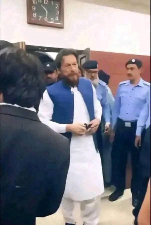 A doctored photo of Imran Khan with beard goes viral after bail in eight cases edited photo of Imran Khan