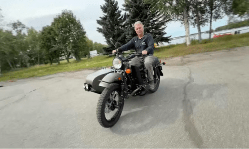 Putin Gifts Alaskan Man a New Ural Motorcycle During Anchorage Summit with Trump Motorcycle gift for Alaska man