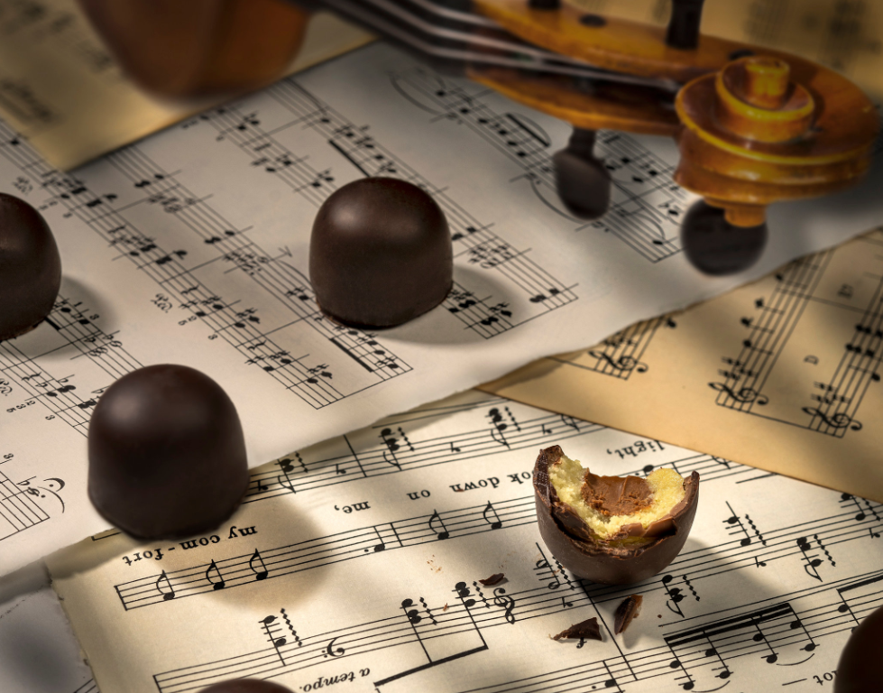 Study Reveals How Music Can Enhance the Sweetness of Chocolate music enhances chocolate taste