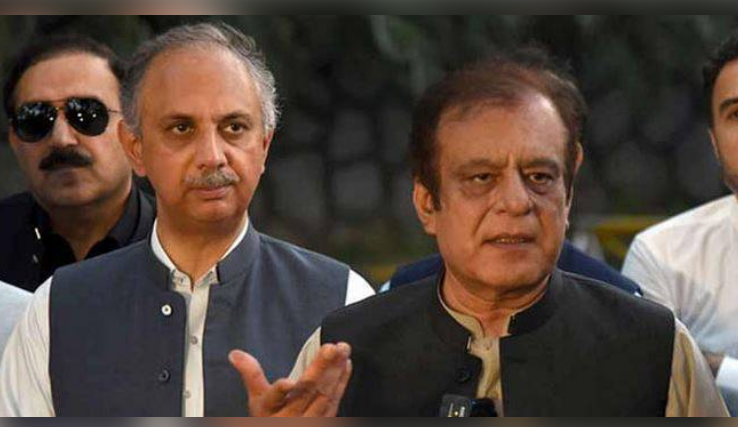 PHC Halts ECP Proceedings Against PTI Leaders Shibli Faraz, Omar Ayub