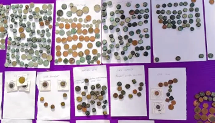 Ancient Coins Unearthed in Punjab After Koh-e-Suleman Floods