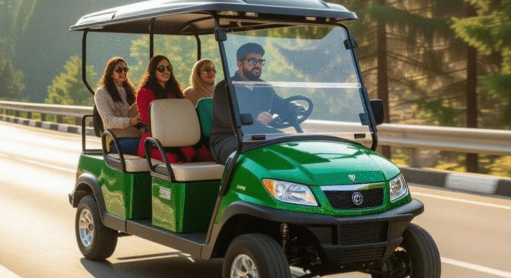 Murree Gets Electric Cart Service as Tourism Projects Gain Momentum Murree electric cart service