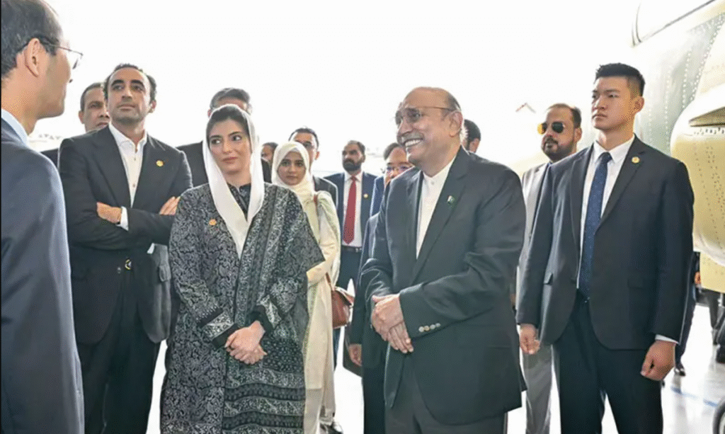 Pakistan and China to Strengthen Defence and Aviation Cooperation: President Zardari Pakistan China defence cooperation
