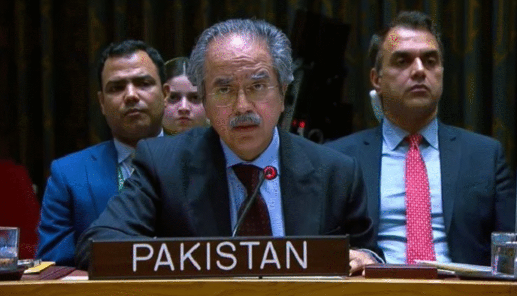 Pakistan Pledges Constructive Role in US Peace Plan for Palestine at UN Pakistan role in Palestine peace plan
