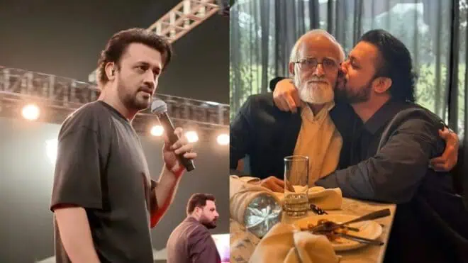 Atif Aslam Responds to Critics Following Father’s Passing