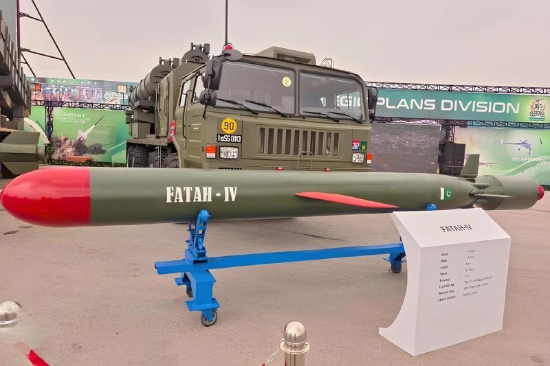 Pakistan Army Successfully Test-Fires Fateh-4 Cruise Missile