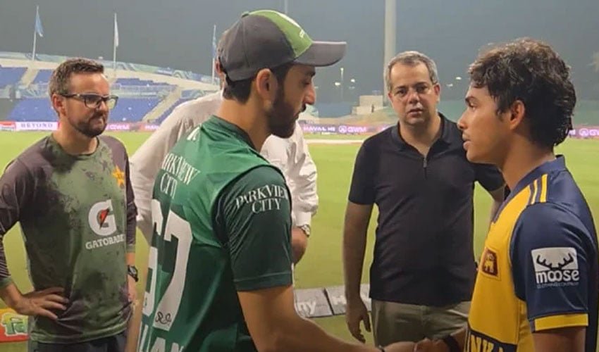 PCB officials and Salman Agha offer Condolences to Sri Lanka’s Dunith Wellalage Condolence for Sri Lankan cricketer