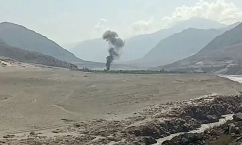 Five Killed as Gilgit-Baltistan Helicopter Crashes During Test Landing in Chilas Gilgit Baltistan helicopter crash kills five