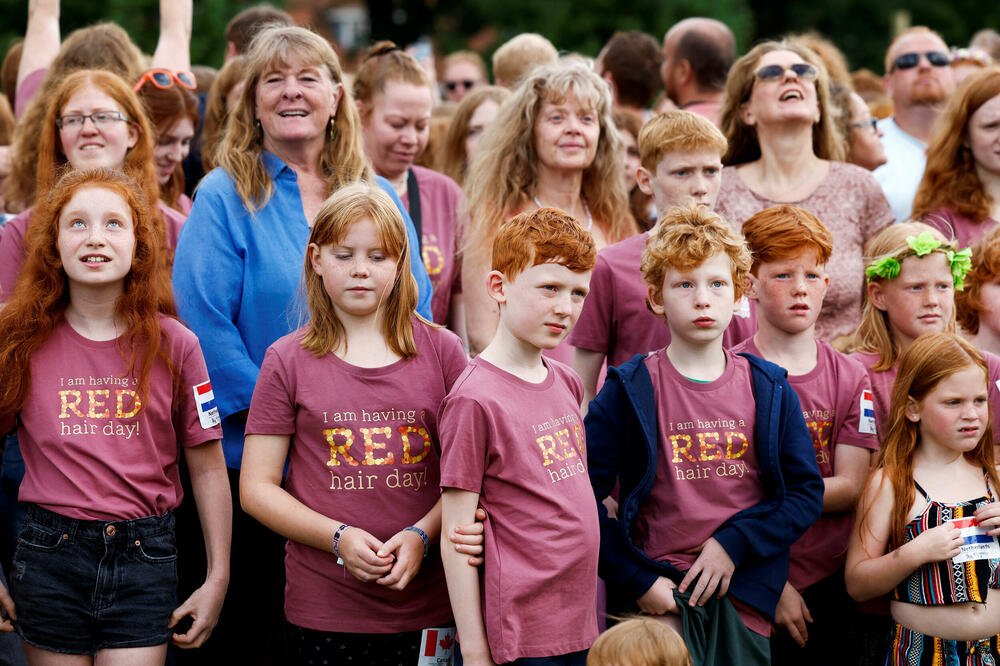 Tilburg turns red as Thousands Gather in the Netherlands to Celebrate World’s Largest Redhead Festival Red hair gathering