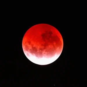 Red Moon in Pakistan