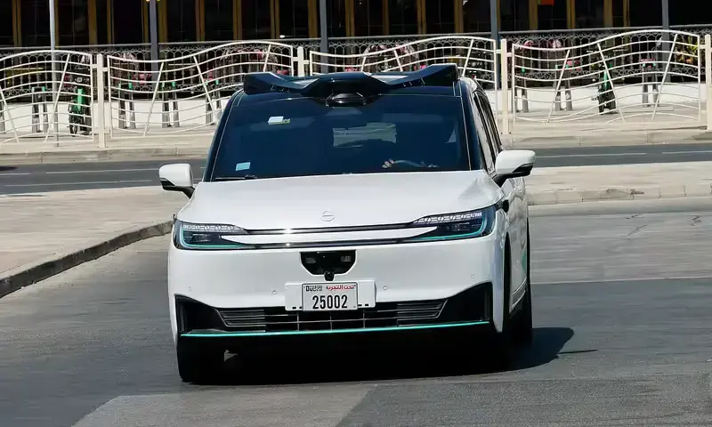 Riding Baidu’s Apollo Go RT6 Robotaxi (driverless cab) in Dubai Journalist shares his experience of riding a driverless cab