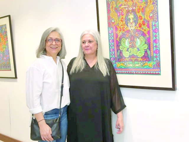 Shehnaz Sheikh Shines with Colourful Solo Art Exhibition Shehnaz Sheikh