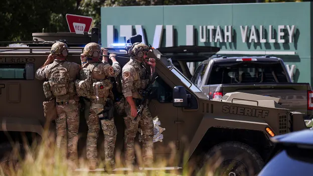 Manhunt Underway After Conservative Activist Charlie Kirk Shot Dead at Utah University Event