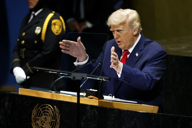 Trump Calls for Ceasefire in Gaza at UN General Assembly