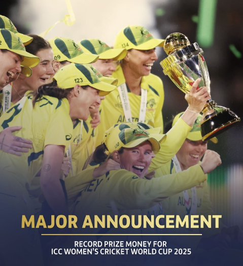 Women’s World Cup 2025 to Offer Record $13.88 Million Prize Pool to Surpass Men’s Tournament Women's Cup 2025