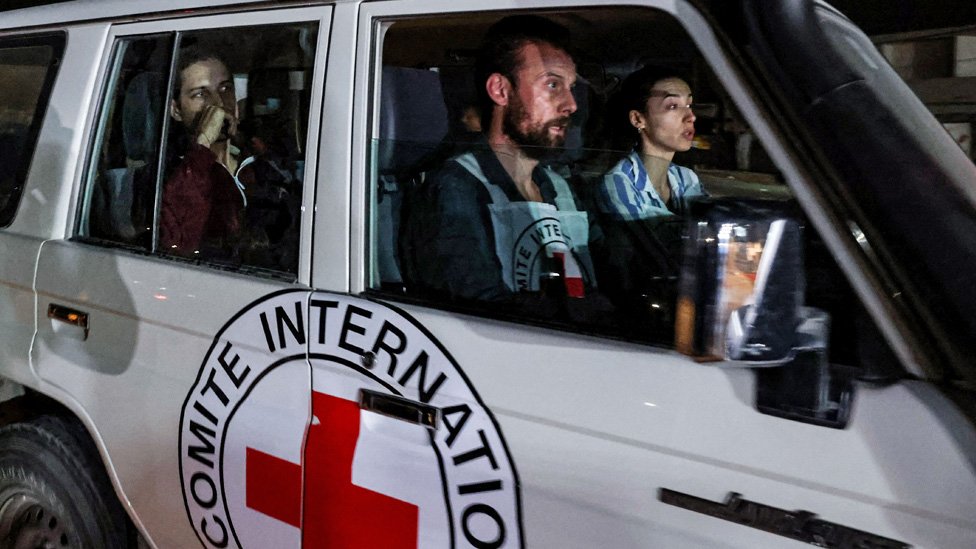 Red Cross Facilitates Transfer of Israeli Hostages from Gaza
