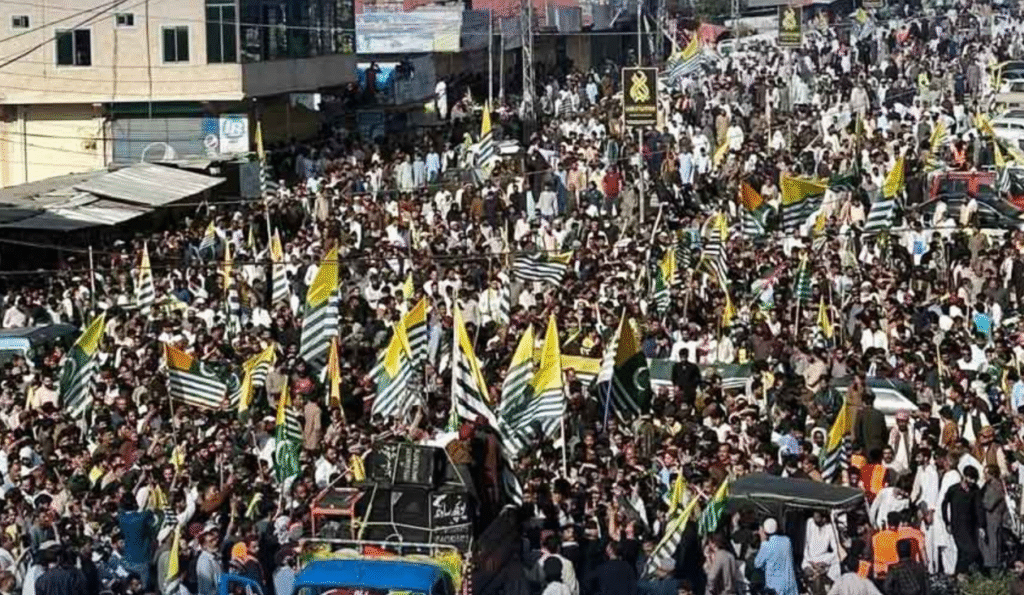 AJK Protests End After Six Days as Government, JPAC Reach Agreement AJK protests agreement reforms