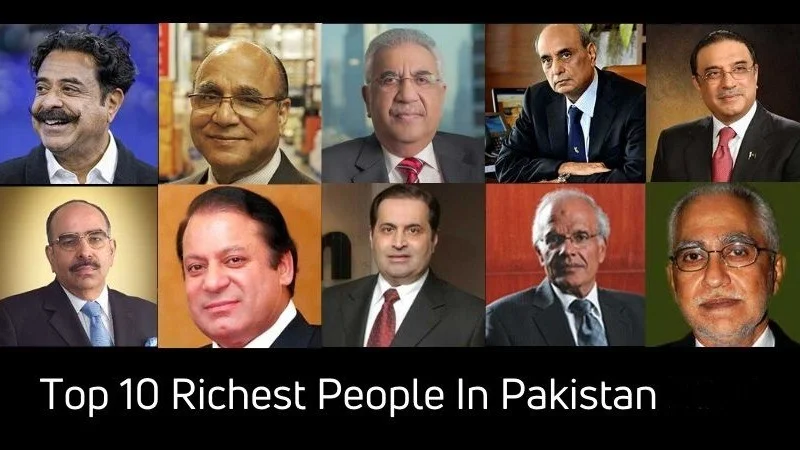 Top 10 Richest People in Pakistan 2025 Top 10 Richest People in Pakistan 2025