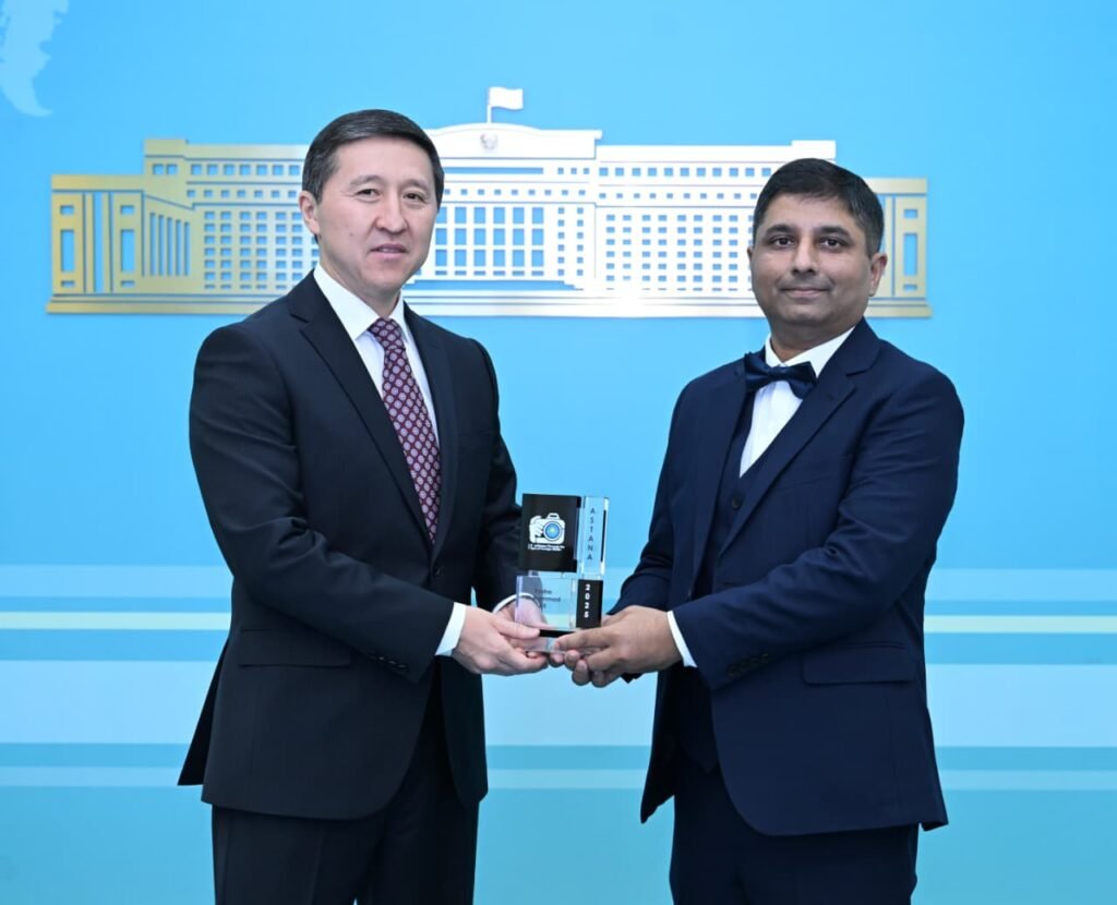 Pakistani Journalist Muhammad Ali Pasha Honored in Kazakhstan for Promoting Digital Transformation Kazakhstan digital transformation, Muhammad Ali Pasha award