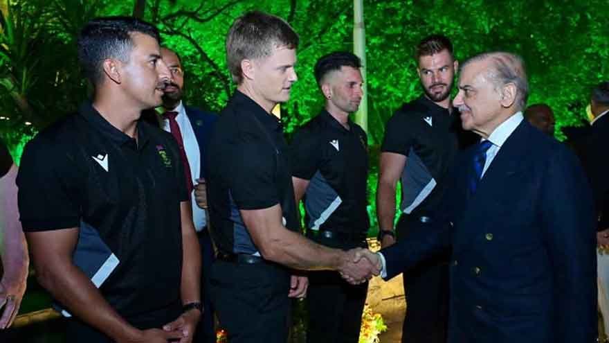 PM Shehbaz Hosts Dinner for Pakistan and South African Cricket Teams