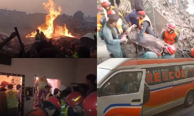 Faisalabad Glue Factory Explosion Kills 20, Including Seven From One Family