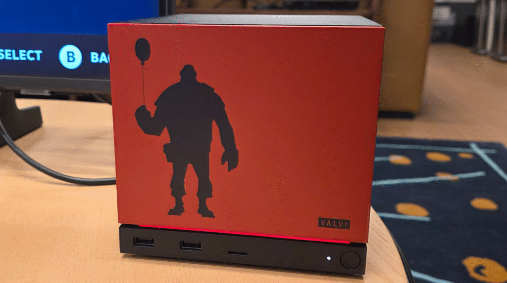 Valve Unveils Steam Machine Console to Rival Xbox and PlayStation Valve Steam Machine console