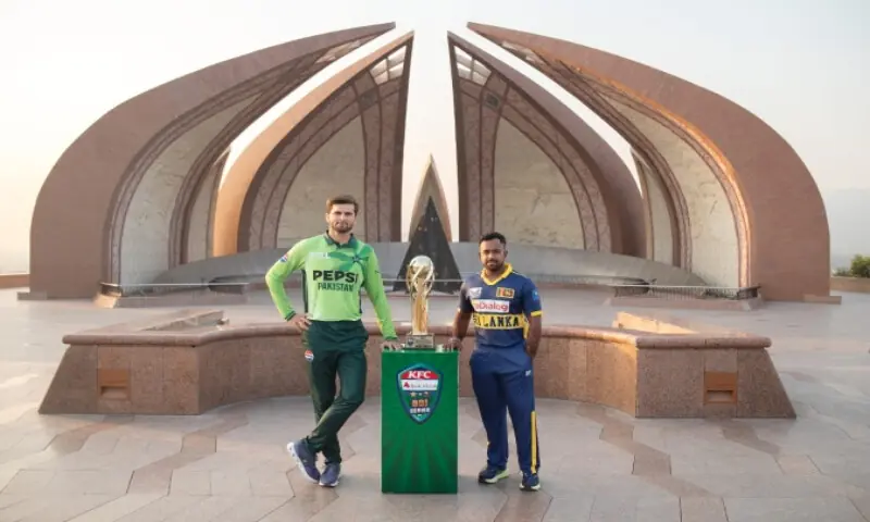 Pakistan Defeats Sri Lanka by Just Six Runs in Thrilling Rawalpindi ODI Pakistan defeat Sri Lanka by six runs in thrilling Rawalpindi ODI; Salman Ali Agha stars with unbeaten 105 as hosts lead.
