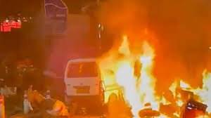 Nine killed and several injured in a deadly Blast Near Red Fort Metro Station in New Delhi Nine killed, 24 injured in powerful explosion near Red Fort Metro Station in New Delhi; police launch investigation