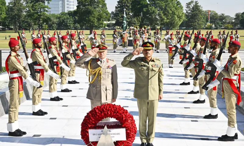 Pakistan, UK Army Chiefs Pledge to Strengthen Defence Cooperation and Promote Regional Peace