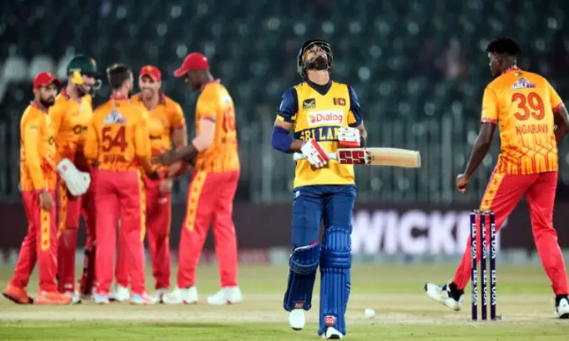 Zimbabwe Outclass Sri Lanka with Dominant 67-Run Victory in Tri-Nation T20 Clash Zimbabwe beat Sri Lanka by 67 runs in the tri-nation T20 series after a strong all-round display in Pindi.