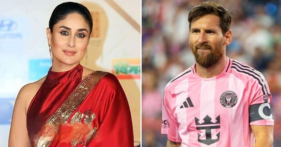 Kareena Kapoor Meets Lionel Messi in Mumbai, Internet Goes Wild