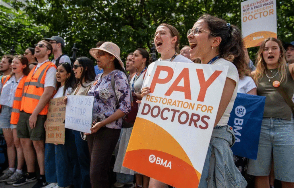 England Braces for Doctors’ Strike as Pay Deal Rejected During Escalating Flu Crisis England doctors strike