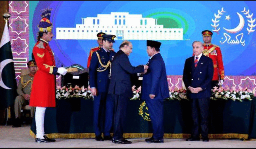 Indonesian President Honoured with Prestigious Nishan-e-Pakistan Award Nishan-e-Pakistan