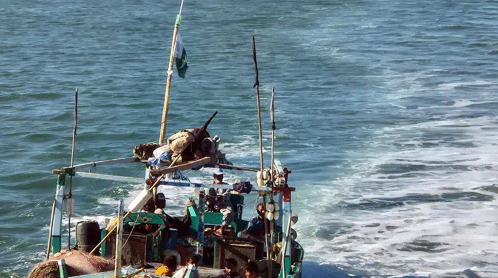 Why 11 Pakistani Fishermen, Including Two Children, Were Seized Near the Maritime Border Pakistani fishermen detained by India