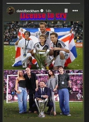 David Beckham Posts Emotional Throwback as Family Rift With Son Brooklyn Deepens
