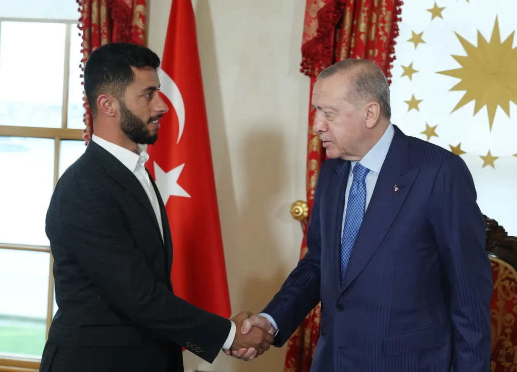 Erdogan praises co-director of “No Other Land” _ The Oscar-winning documentary Erdogan meets No Other Land co-director Basel Adra in Istanbul, praising the documentary’s impact and urging continued advocacy.