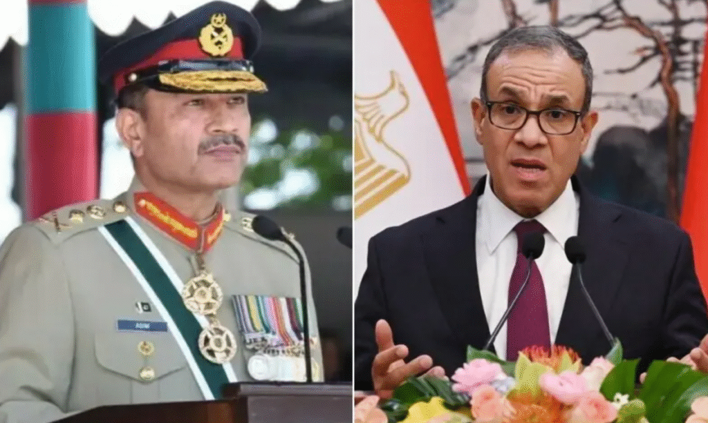 Field Marshal Munir Holds Strategic Talks with Egypt’s Foreign Minister on Defence and Security Cooperation Pakistan Egypt defence cooperation