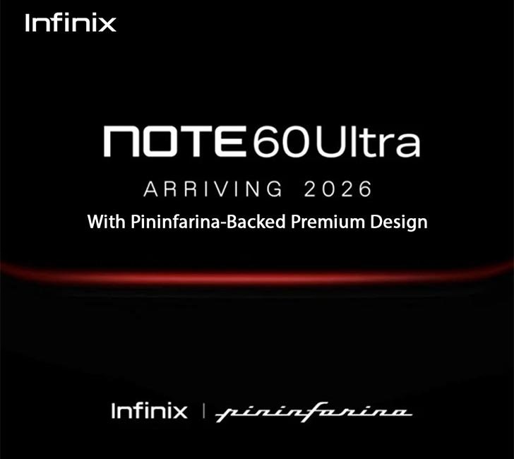 Infinix Note 60 Ultra to Feature Iconic Pininfarina Design, Launches 2026 Infinix Note 60 Ultra: Pininfarina Design, 2026 Launch Confirmed