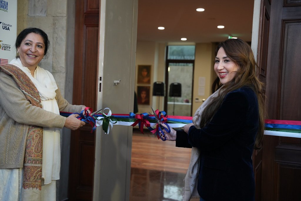 Natalie and Wajiha Inaugurate New USEFP Building to Advance U.S.-Pakistan Educational Partnership Natalie and Wajiha Inaugurate New USEFP Building to Advance U.S.-Pakistan Educational Partnership