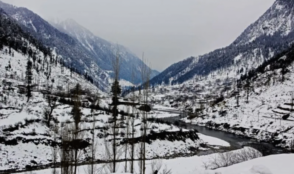 Malam Jabba snowfall tourism