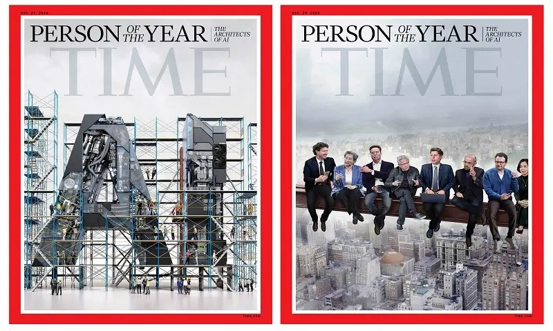 Time Magazine Names “Architects of AI” as Person of the Year Time honors leading AI innovators as Person of the Year, highlighting global influence, rapid adoption, and emerging societal risks.
