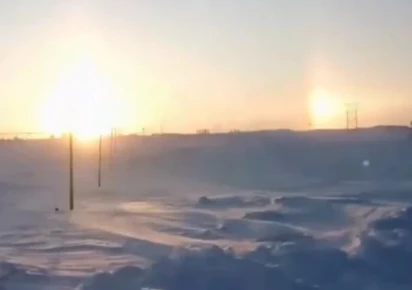 Two Suns Dazzle the Sky: Rare ‘Sundog’ Phenomenon Stuns Residents in Russia