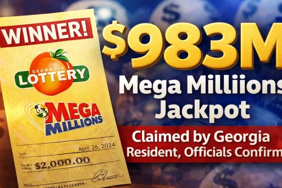 Georgia Resident Wins $983 Million Mega Millions Jackpot, Largest Ever in State