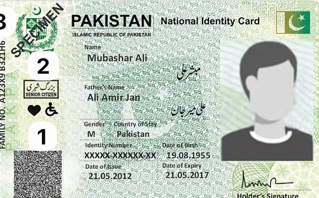 identity card Pakistan Overhauls National ID System with QR Codes, Biometrics, and Lifetime Cards for Seniors identity card