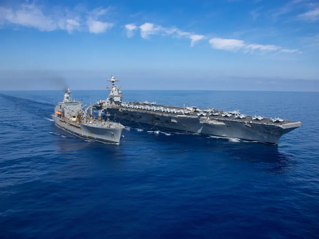 USS Gerald R. Ford Docks in Croatia After Middle East Deployment